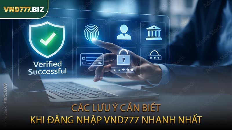 Các Lưu Ý Cần Biết Khi Đăng Nhập VND777 Nhanh Nhất
