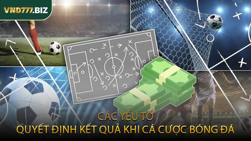 Các Yếu Tố Quyết Định Kết Quả Khi Cá Cược Bóng Đá